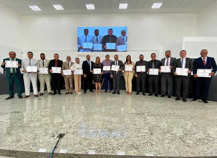 Vereadores, prefeita e vice-prefeito de São João da Barra são diplomados pela Justiça Eleitoral